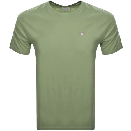 Recommended Product Image for Gant Regular Shield T Shirt Green