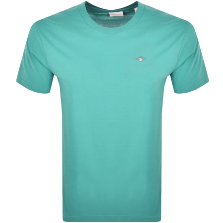 Product Image for Gant Regular Shield T Shirt Blue