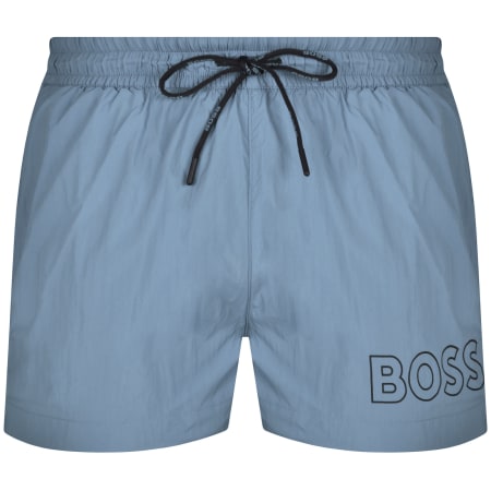 Product Image for BOSS Mooneye Swim Shorts Blue