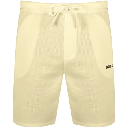 Recommended Product Image for BOSS Waffle Shorts Cream