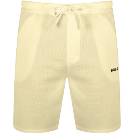 Product Image for BOSS Waffle Shorts Cream