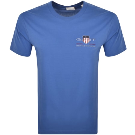 Recommended Product Image for Gant Original Archive Shield T Shirt Blue