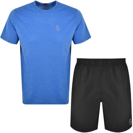 Recommended Product Image for Luke 1977 24 7 T Shirt And Short Set Blue