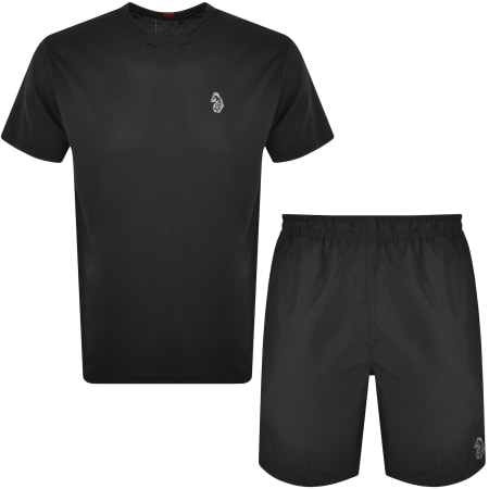 Product Image for Luke 1977 24 7 T Shirt And Short Set Black
