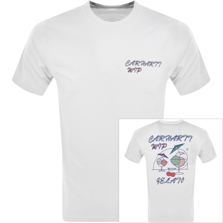 Product Image for Carhartt WIP Gelato T Shirt White