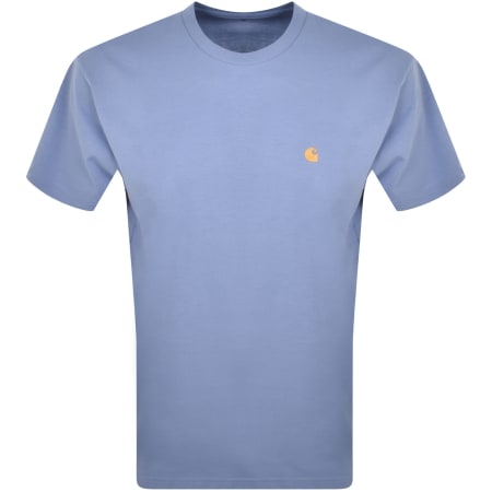 Product Image for Carhartt WIP Chase Short Sleeved T Shirt Blue
