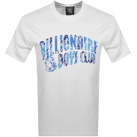 Product Image for Billionaire Boys Club Camo Arch Logo T Shirt White