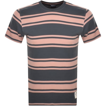 Product Image for Barbour Kilton Stripe T Shirt Grey