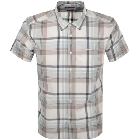 Product Image for Barbour Oakfield Short Sleeved Shirt Cream