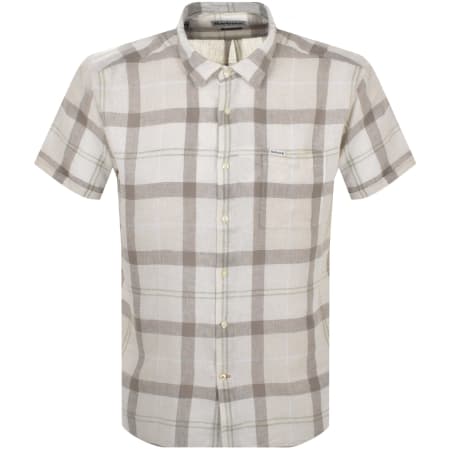 Product Image for Barbour Croft Short Sleeved Shirt Beige