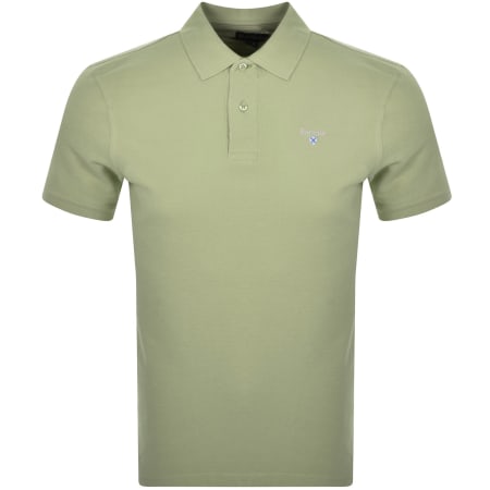 Product Image for Barbour Sports Polo T Shirt Green