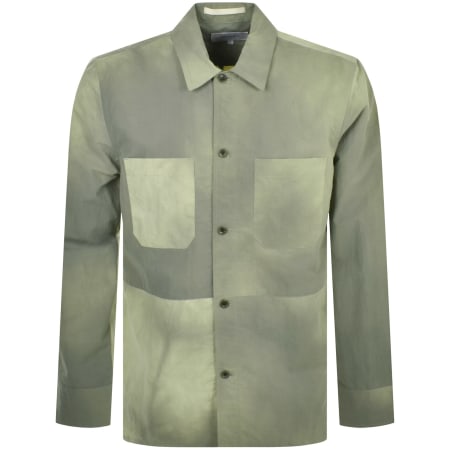 Product Image for Norse Projects Ulrik Wave Dye Overshirt Green