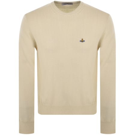 Recommended Product Image for Vivienne Westwood Alex Round Neck Jumper Cream