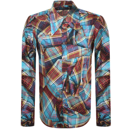 Product Image for Vivienne Westwood Violin Long Sleeved Shirt Blue