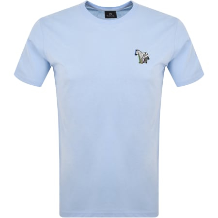 Product Image for Paul Smith Logo T Shirt Blue