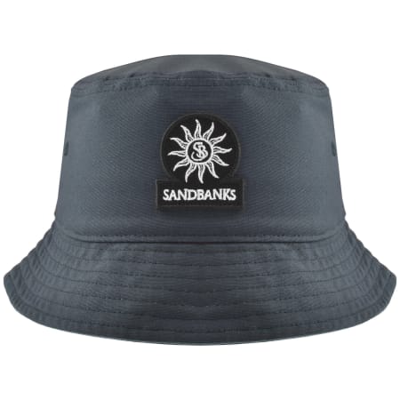 Product Image for Sandbanks Badge Logo Bucket Hat Navy