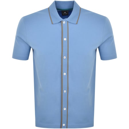 Recommended Product Image for Paul Smith Shirt Sleeve Shirt Blue