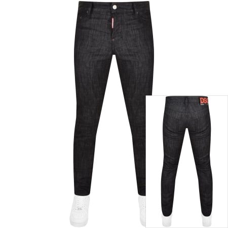 Product Image for DSQUARED2 Slim Jeans Dark Wash Black