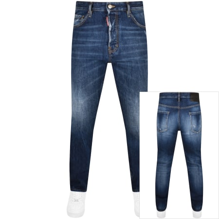 Product Image for DSQUARED2 642 Regular Fit Jeans Blue
