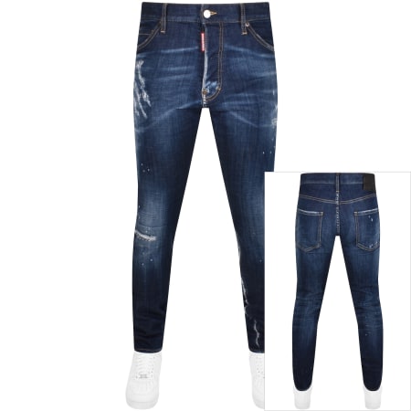Product Image for DSQUARED2 Cool Guy Slim Fit Jeans Navy