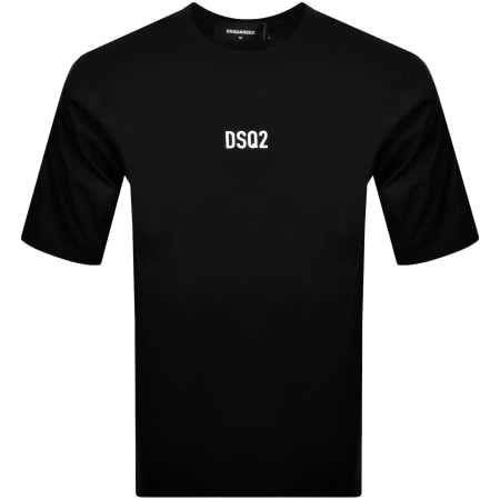 Product Image for DSQUARED2 Icon Logo Loose Fit T Shirt Black