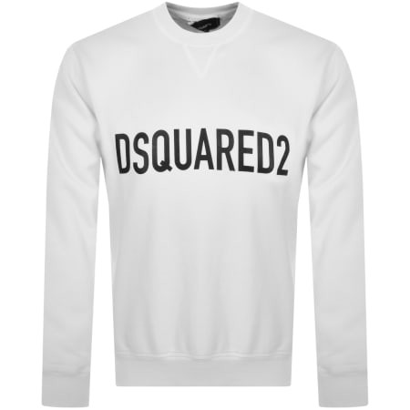 Product Image for DSQUARED2 Logo Sweatshirt White