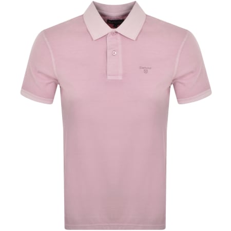 Product Image for Barbour Terra Dye Short Sleeve Polo Pink