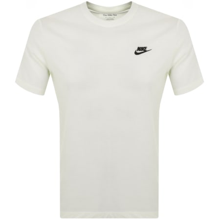 Recommended Product Image for Nike Crew Neck Club T Shirt White
