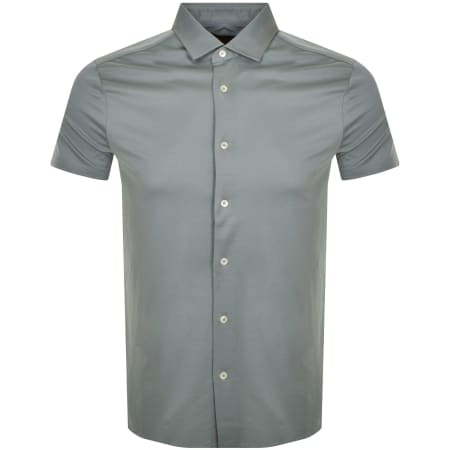 Product Image for Emporio Armani Short Sleeved Shirt Blue