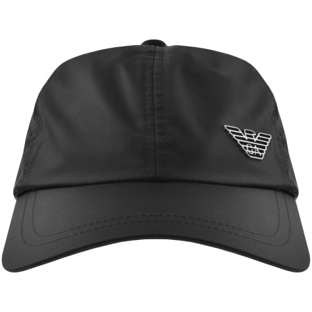 Product Image for Emporio Armani Baseball Logo Cap Black