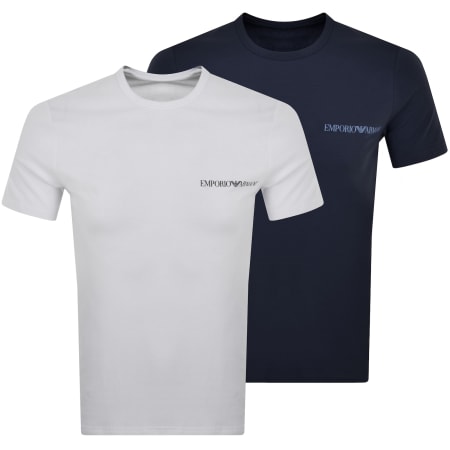 Product Image for Emporio Armani Lounge 2 Pack T Shirts