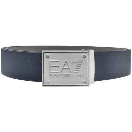 Product Image for EA7 Emporio Armani Reversible Logo Belt Navy