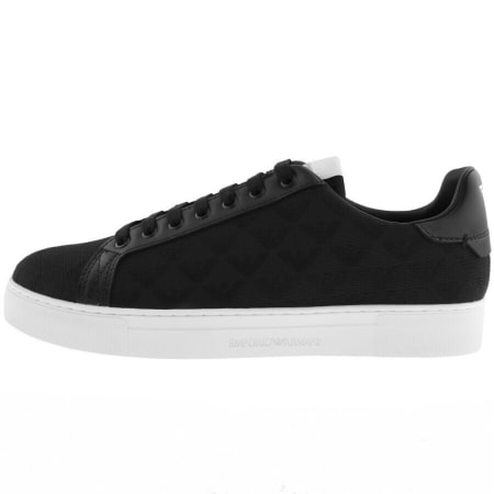 Recommended Product Image for Emporio Armani Logo Trainers Black
