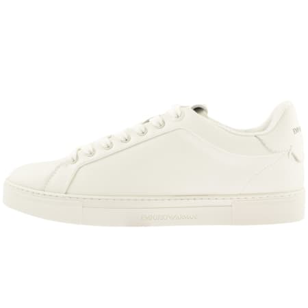 Recommended Product Image for Emporio Armani Logo Trainers Off White