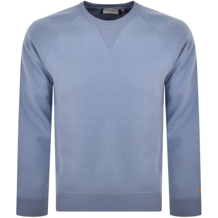 Recommended Product Image for Carhartt WIP Chase Sweatshirt Blue