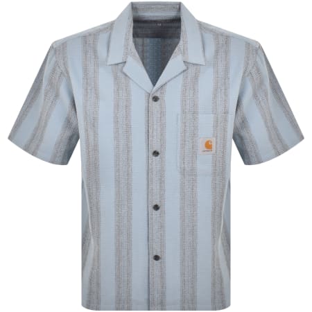 Recommended Product Image for Carhartt WIP Dodson Short Sleeve Shirt Blue