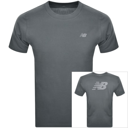 Product Image for New Balance Sport Essentials Logo T Shirt Grey
