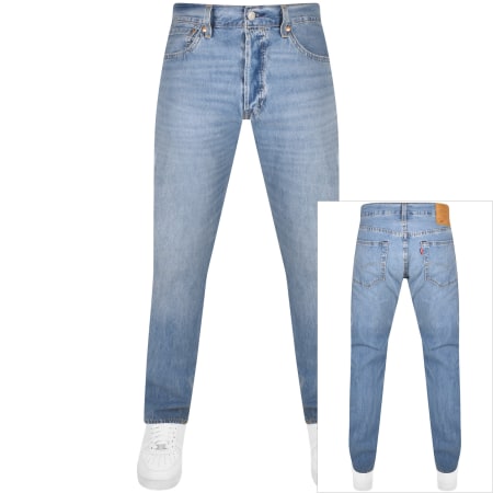 Product Image for Levis 501 Original Fit Light Wash Jeans Blue