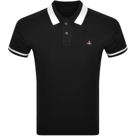 Product Image for Vivienne Westwood Logo Polo T Shirt Black