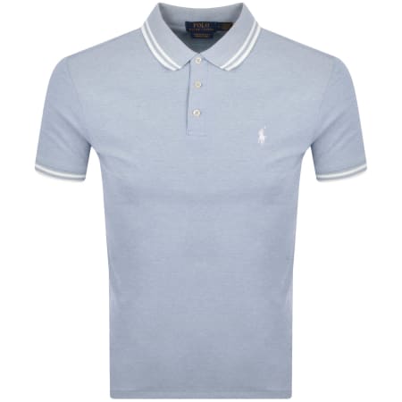 Product Image for Ralph Lauren Classic Slim Fit Polo T Shirt Blue