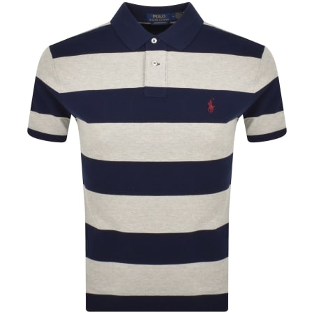 Product Image for Ralph Lauren Classic Slim Fit Polo T Shirt Navy