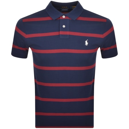 Product Image for Ralph Lauren Classic Slim Fit Polo T Shirt Navy