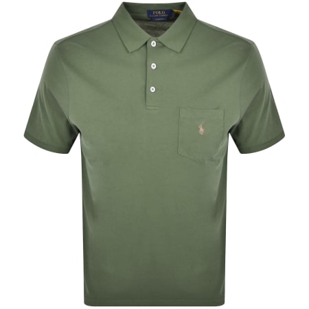 Recommended Product Image for Ralph Lauren Classic Polo T Shirt Green