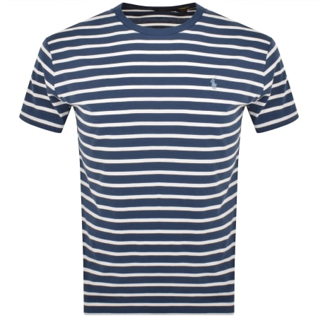 Product Image for Ralph Lauren Stripe T Shirt Blue