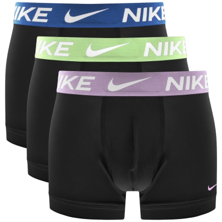 Product Image for Nike Logo 3 Pack Trunks Black