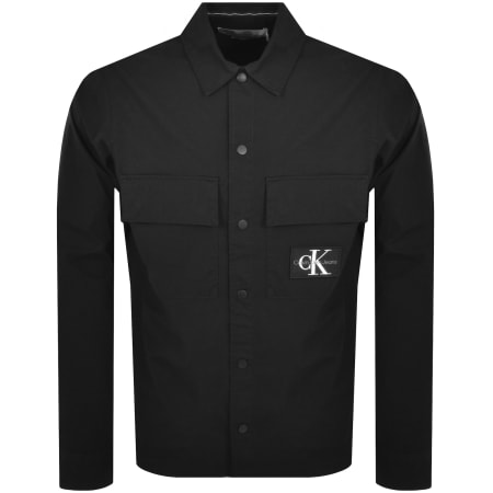 Product Image for Calvin Klein Jeans Cargo Overshirt Jacket Black