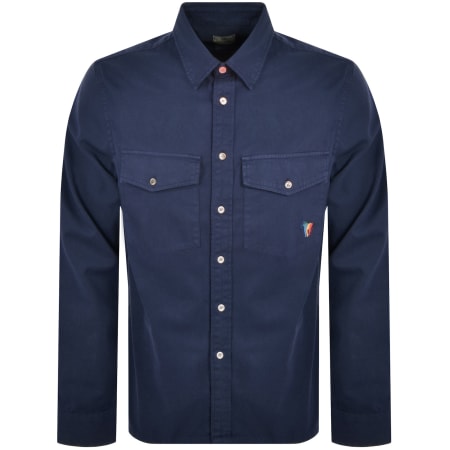 Product Image for Paul Smith Long Sleeved Shirt Navy
