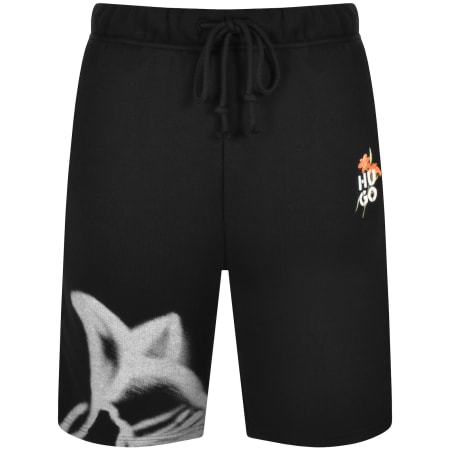 Product Image for HUGO Diflowos Jersey Shorts Black