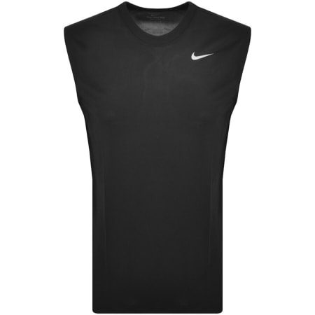 Product Image for Nike Training Dri Fit Logo Vest T Shirt Black