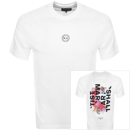 Product Image for Marshall Artist Fragment T Shirt White